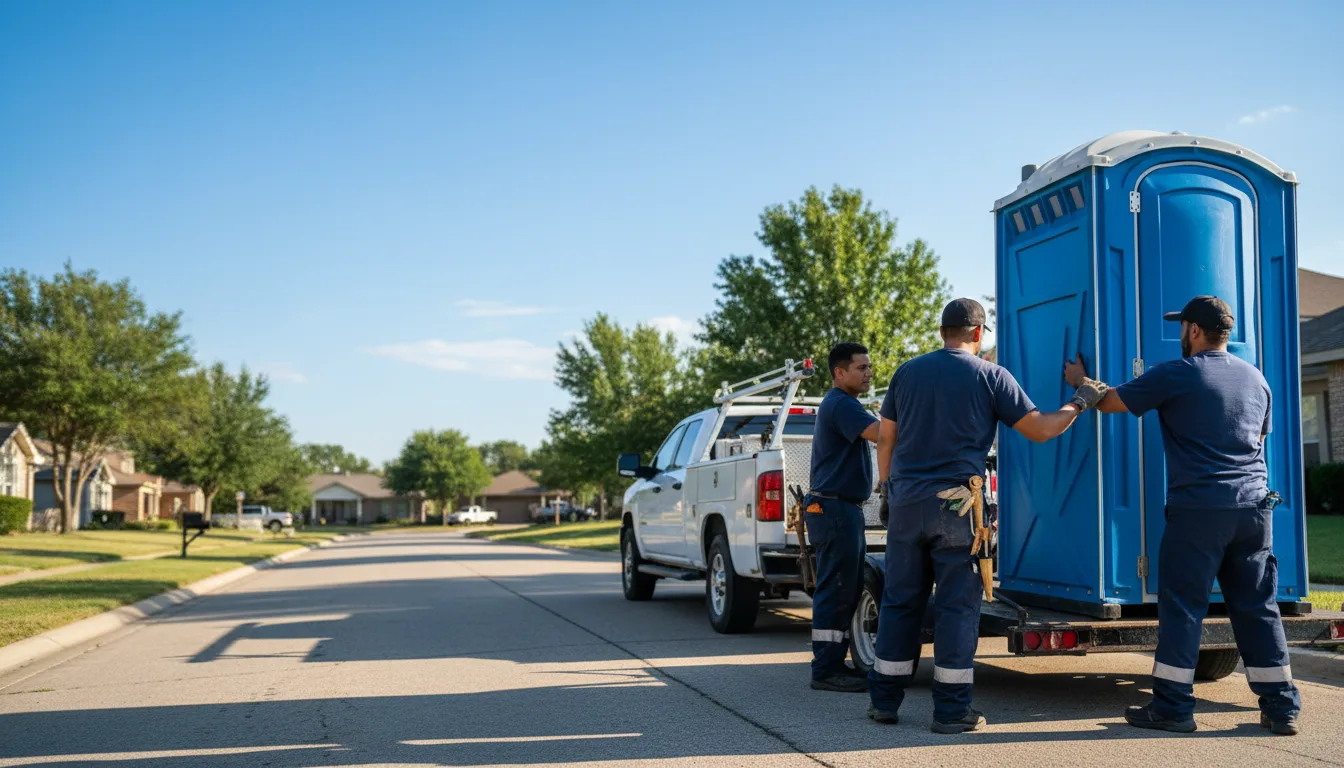 Portable Toilet Rental in Kopperl, TX near me